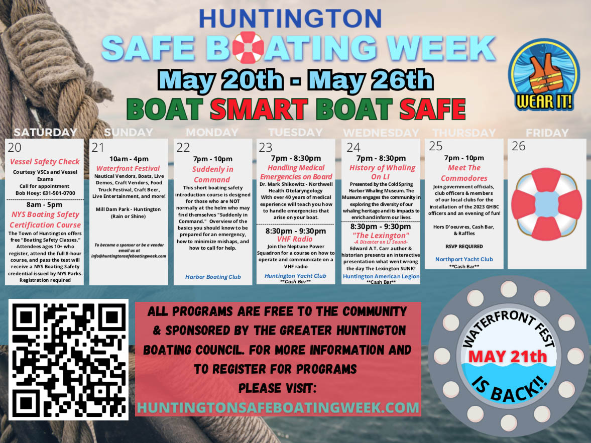 Huntington Safe Boating Week 2020